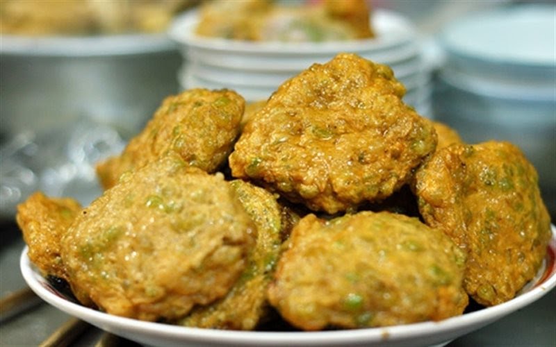 Chả cốm chiên giòn 2 mặt Chả cốm chiên giòn 2 mặt