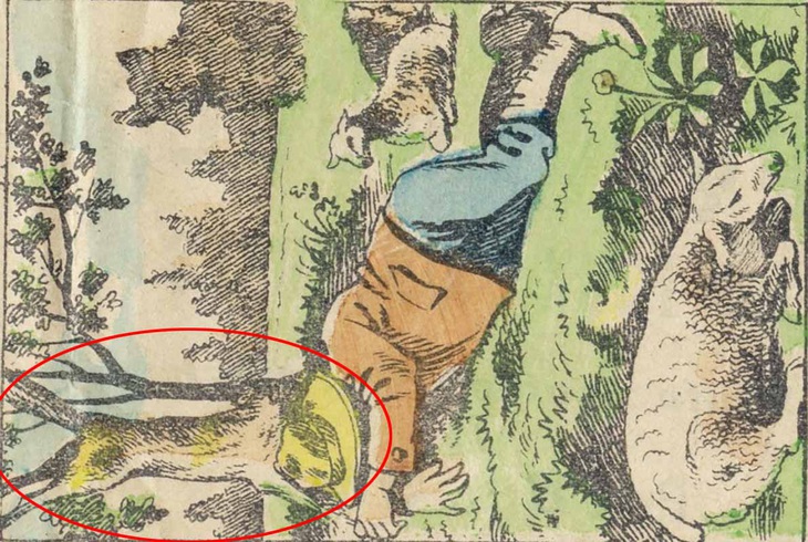 Mắt 10/10 mới thấy con sói trốn ở đâu- Ảnh 2. Mắt 10/10 mới thấy con sói trốn ở đâu- Ảnh 2.