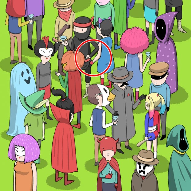 Câu đố: Tìm đồ vật bị giấu trong 15 bức tranh thử tài quan sát của bạn 24 Câu đố: Tìm đồ vật bị giấu trong 15 bức tranh thử tài quan sát của bạn 24