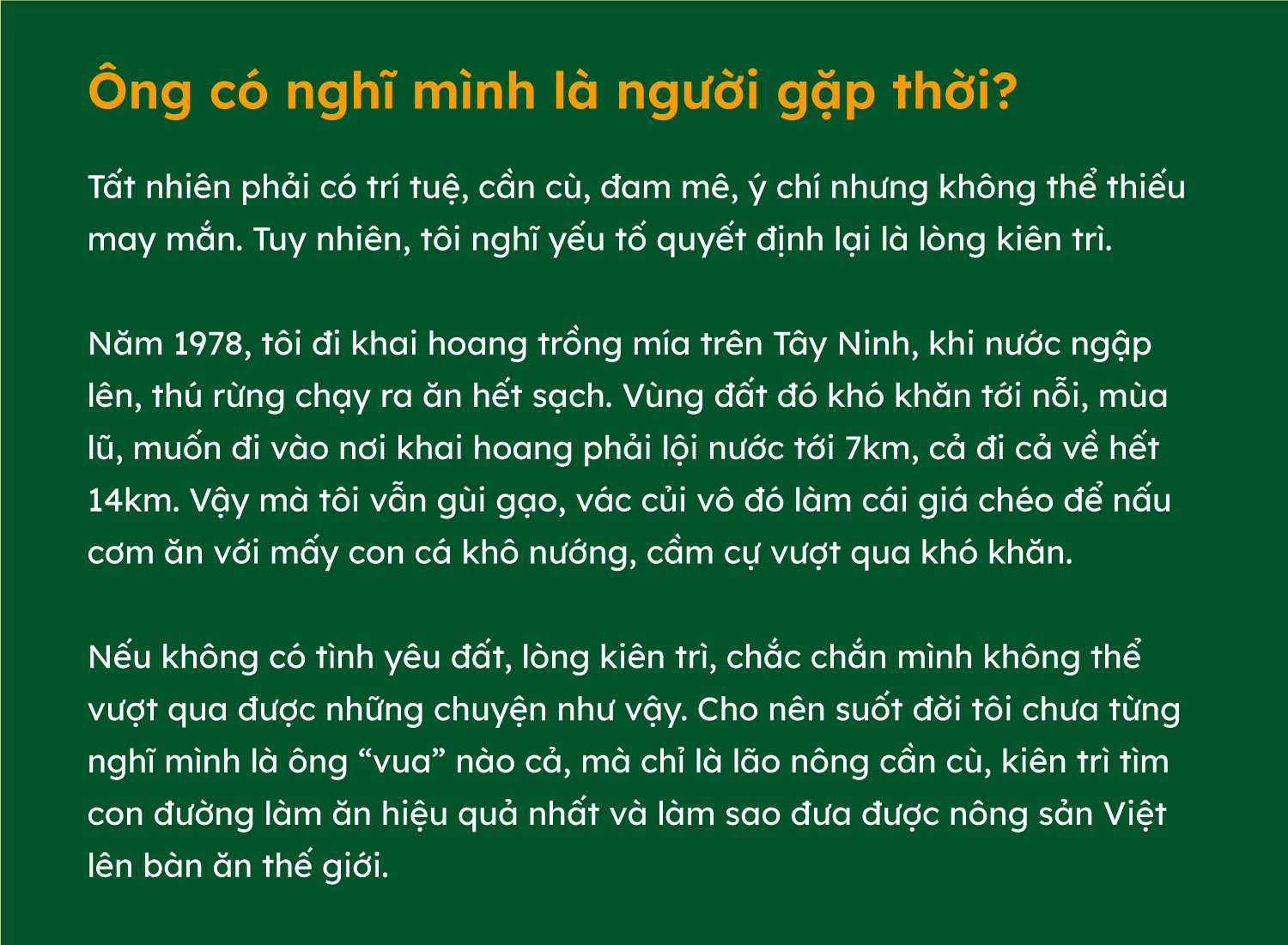 “Vua chuối” Võ Quan Huy: “Đừng đổ lỗi cho Trung Quốc” - Ảnh 13. “Vua chuối” Võ Quan Huy: “Đừng đổ lỗi cho Trung Quốc” - Ảnh 13.